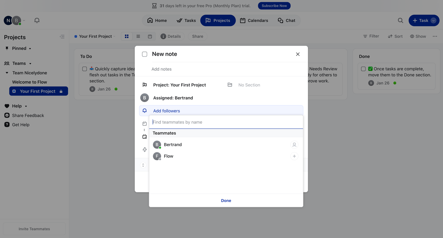 Your First Project from Flow