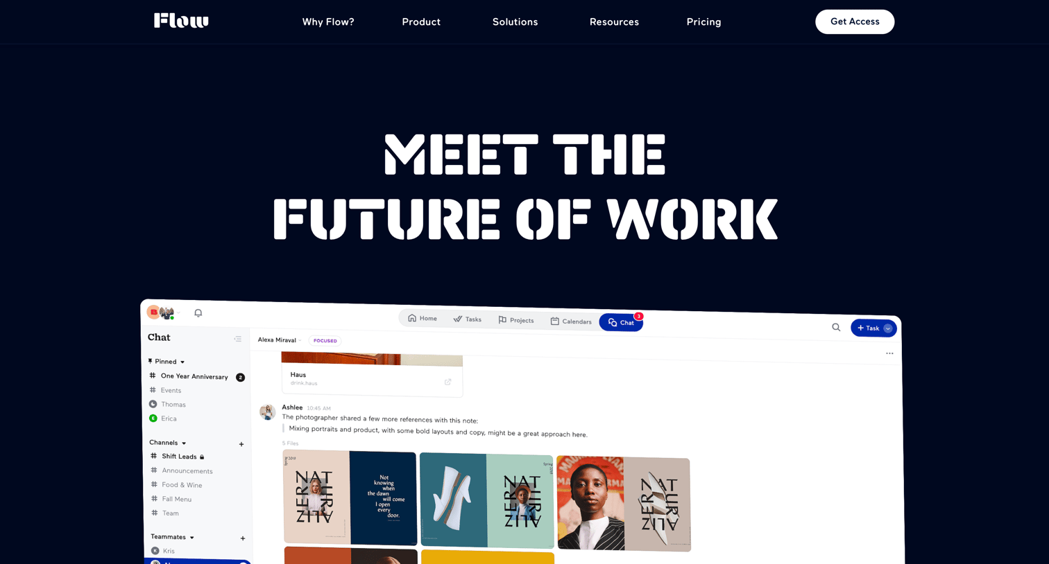 Flow - Meet Flow X. Best Productivity Management System for Tasks & Projects screen