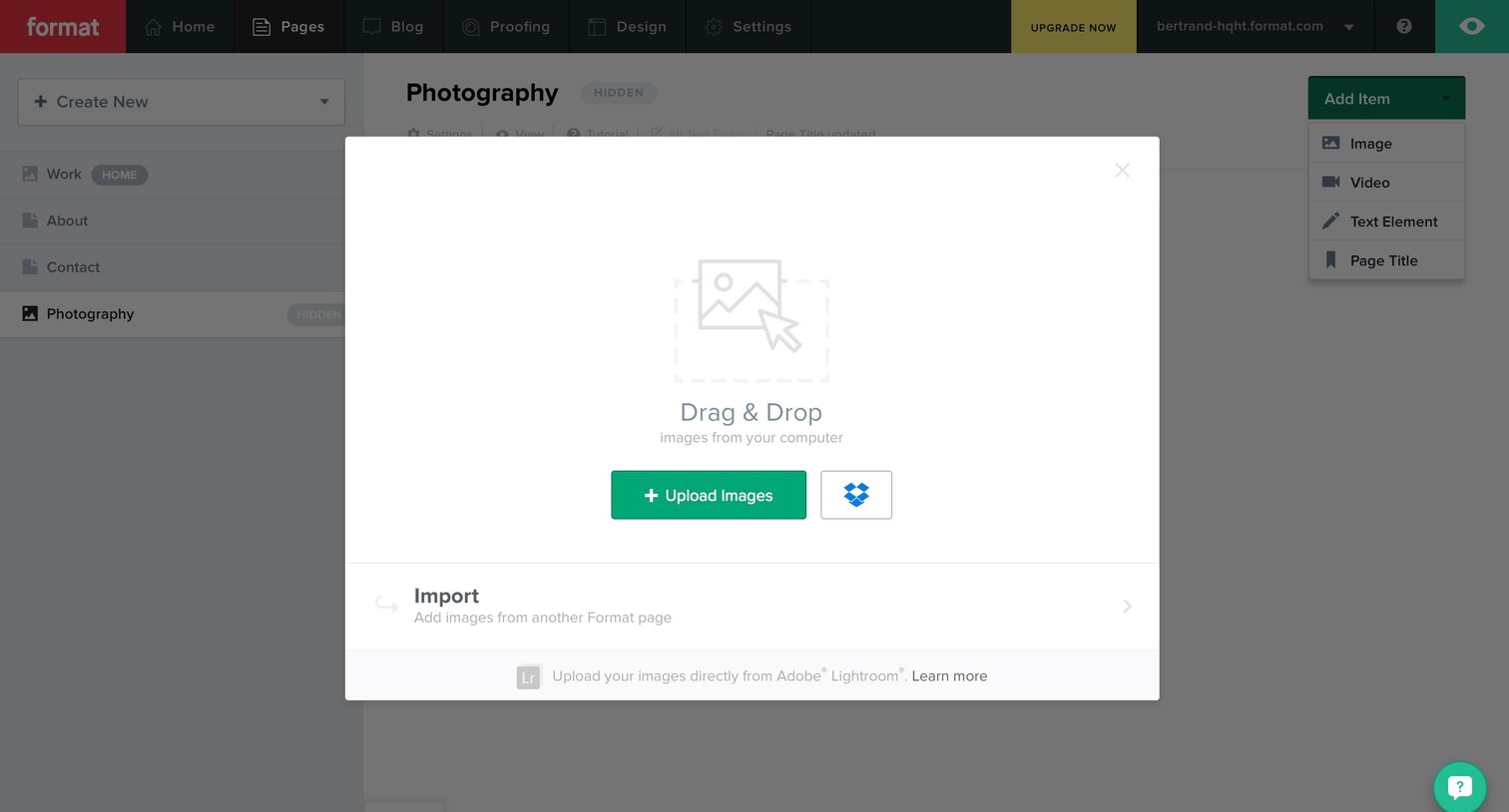 Drag & drop from Format