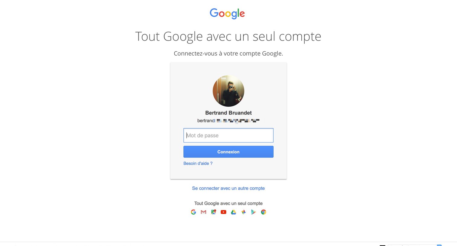 Sign in from Google spaces
