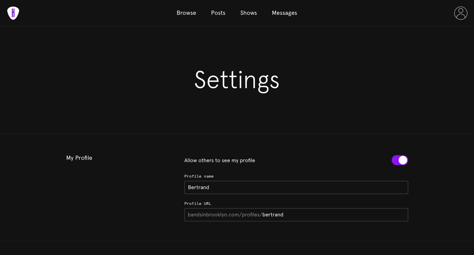 Settings from Hendrix