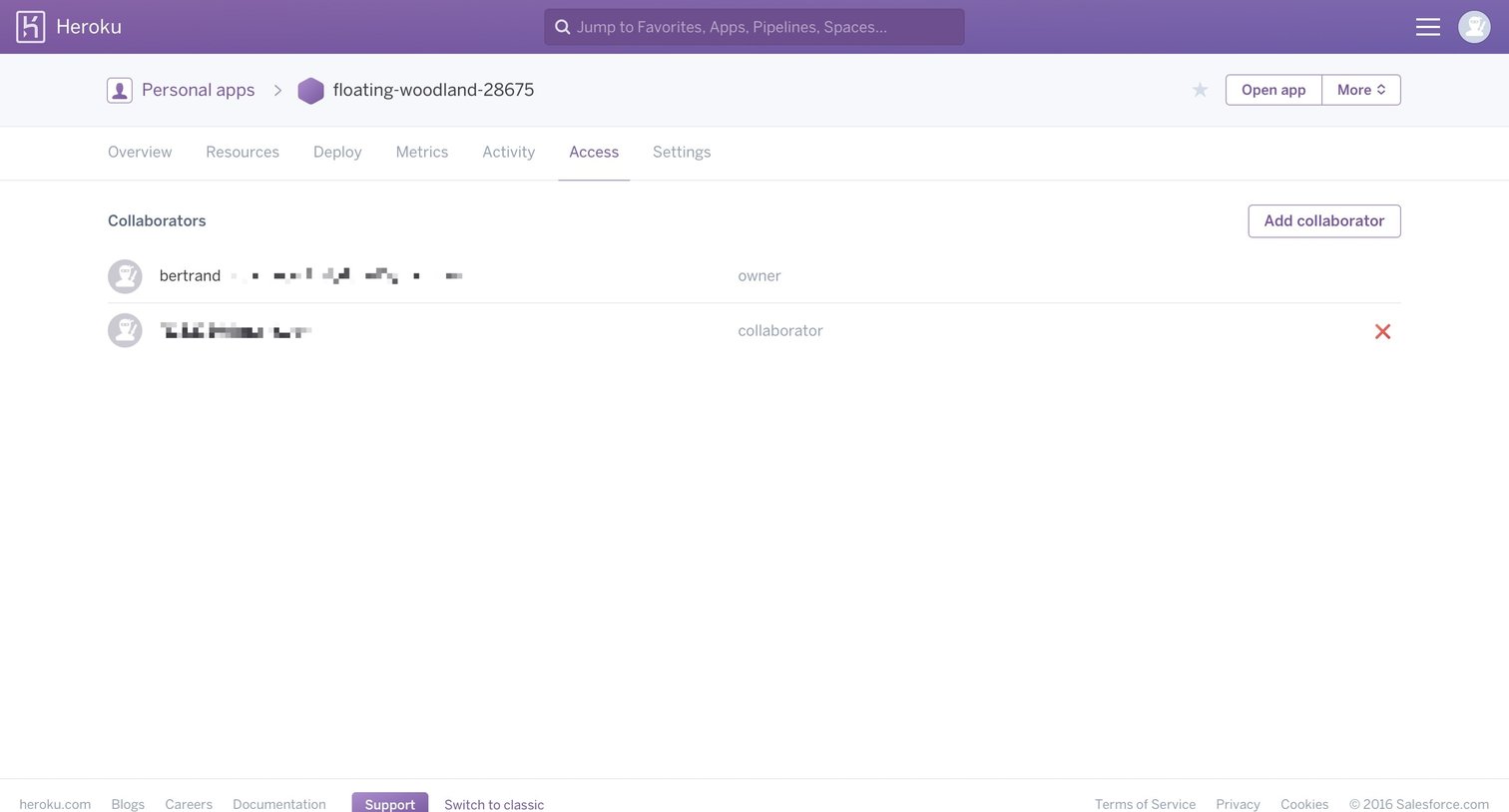 Team from Heroku