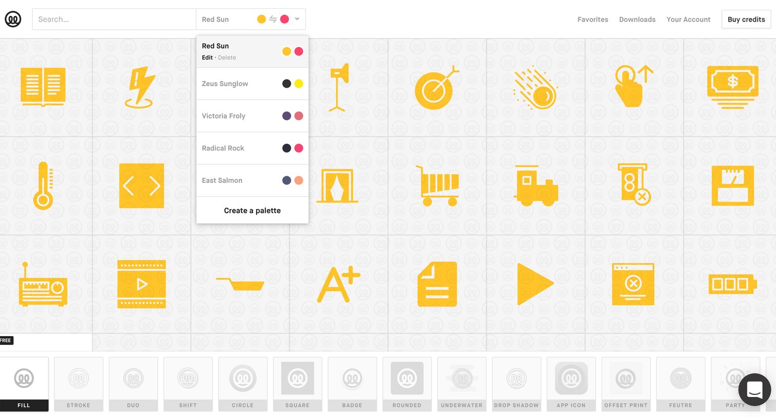 Dropdown from Illustrio