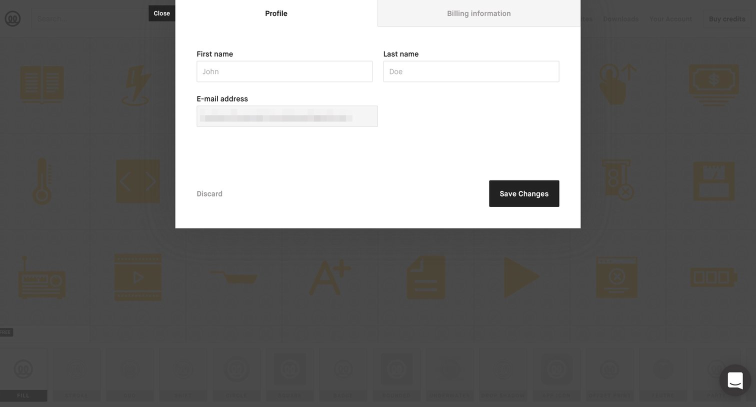 Settings from Illustrio