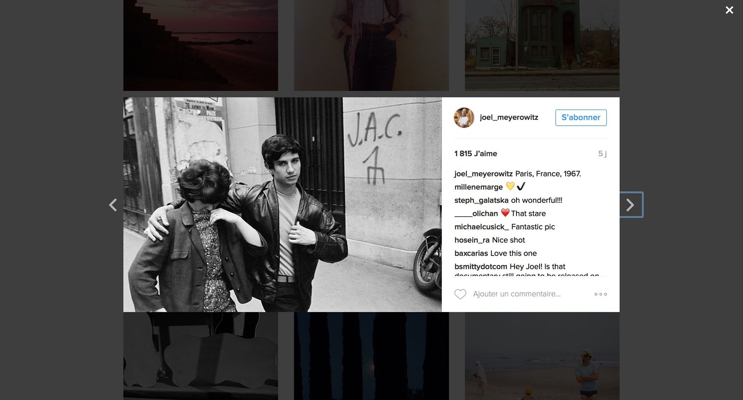 Instagram - Single screen