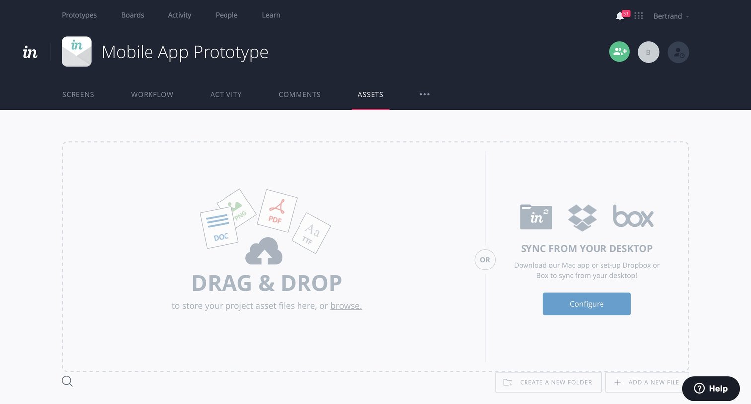 Import from Invision