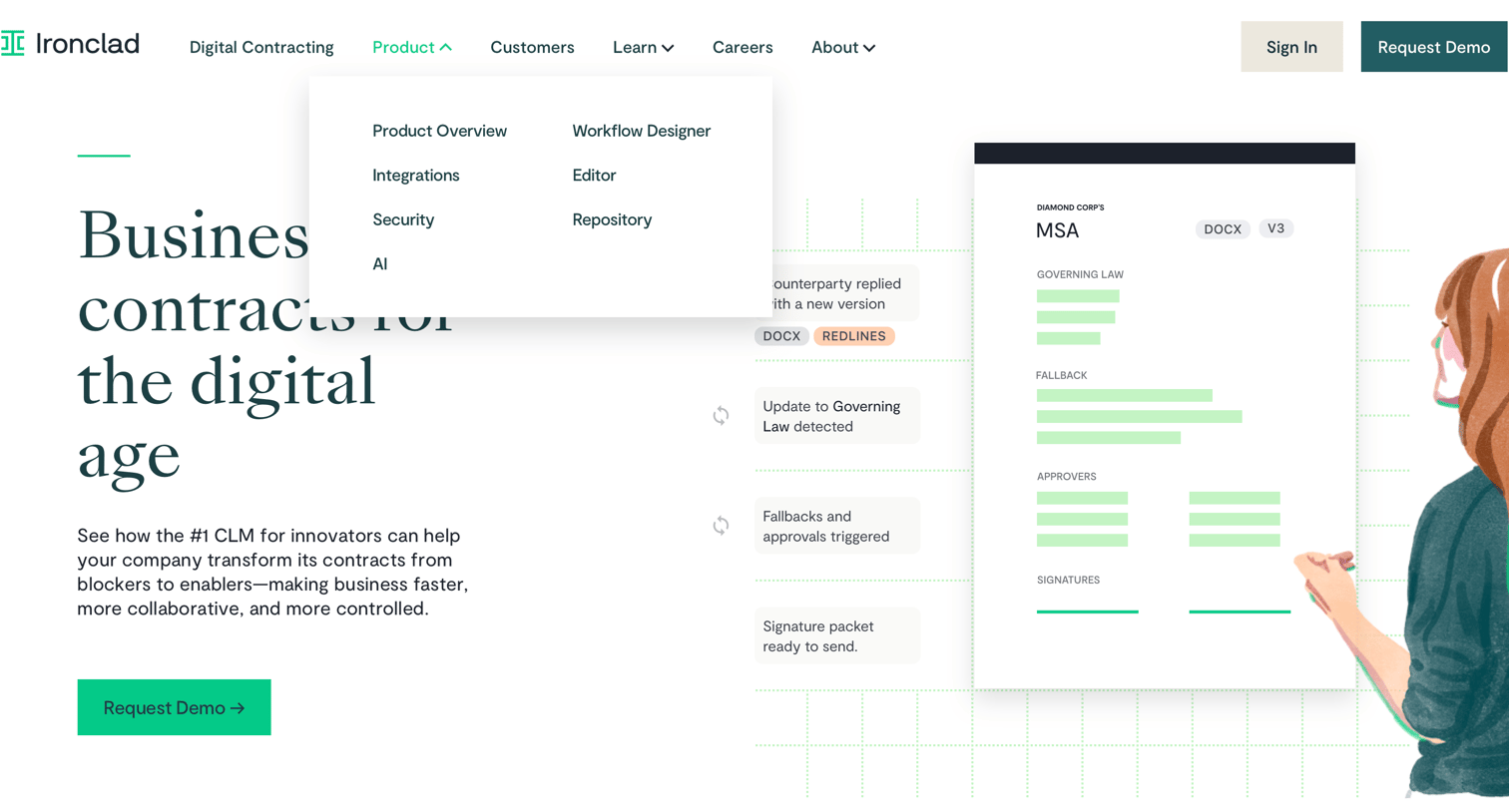 Ironclad - Ironclad. Digital Contract Management Software screen