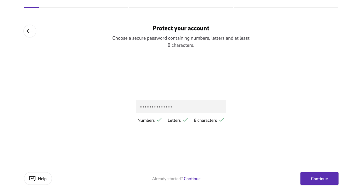 Onboarding from Kontist