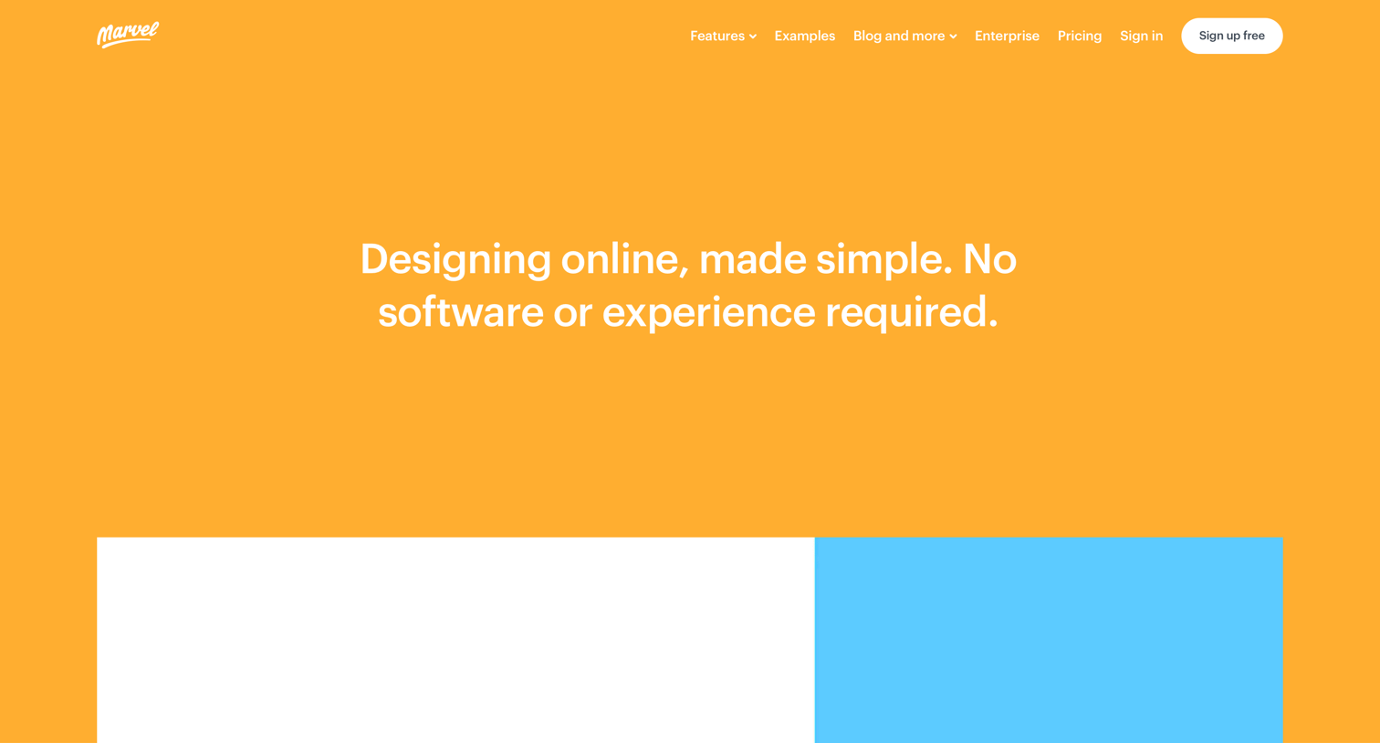 Marvel - Marvel | Online Free Digital Design Platform & Mockup App screen