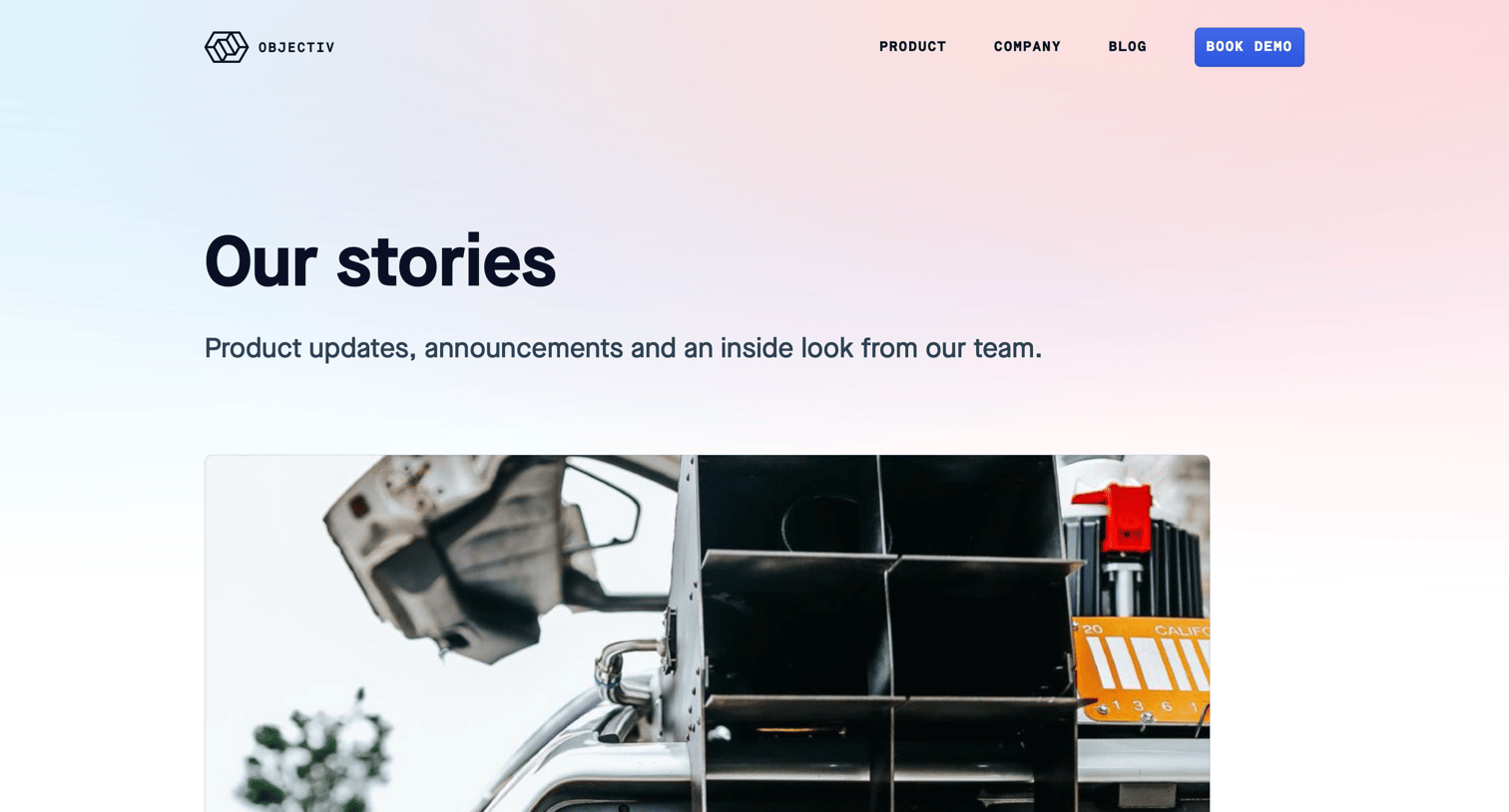 Blog – Objectiv from Objectiv