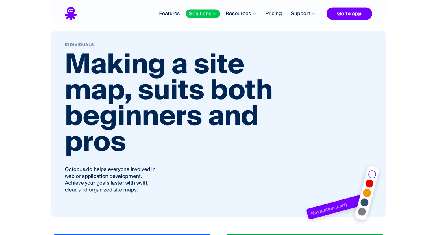 Octopus - See How Professionals Use Our Sitemap Maker | Octopus.do screen