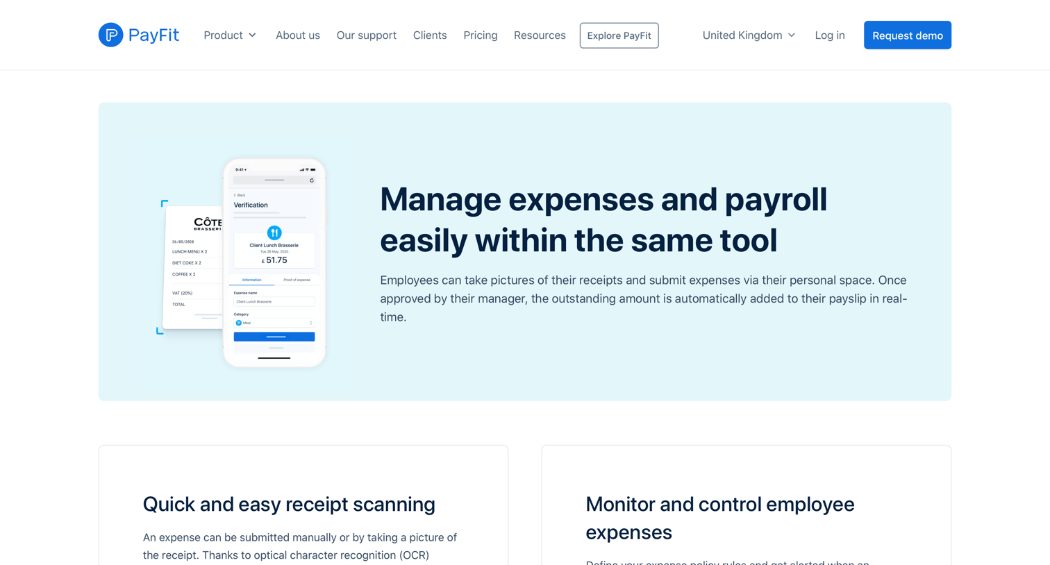 Payfit - Manage expenses and payroll easily within the same tool screen