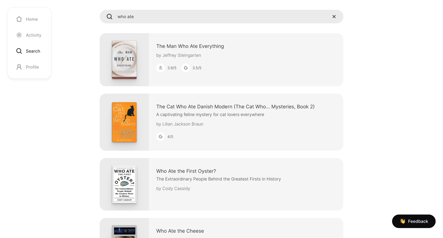 Readng - Dropdown & other states screen