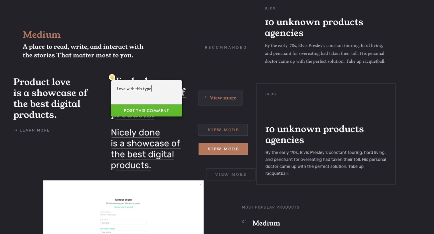 Redpen - Comments screen
