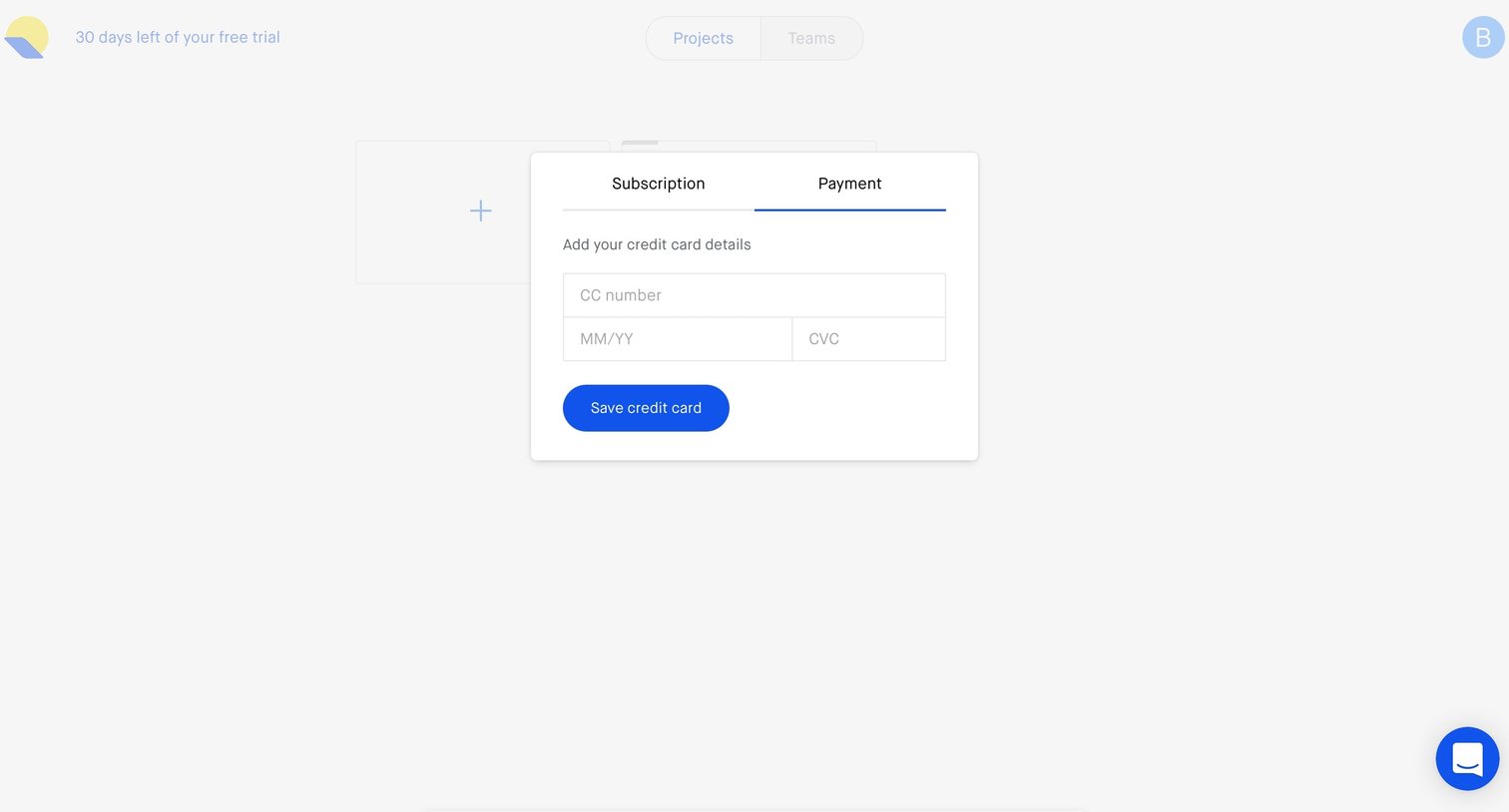 Roadmap - Checkout screen
