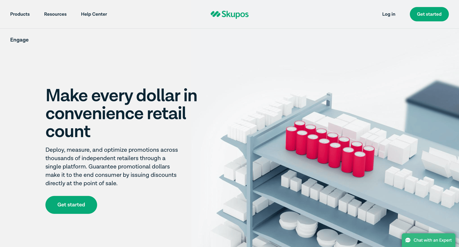 Skupos - Skupos Engage for Brands. Run promotions in convenience retail | Skupos screen