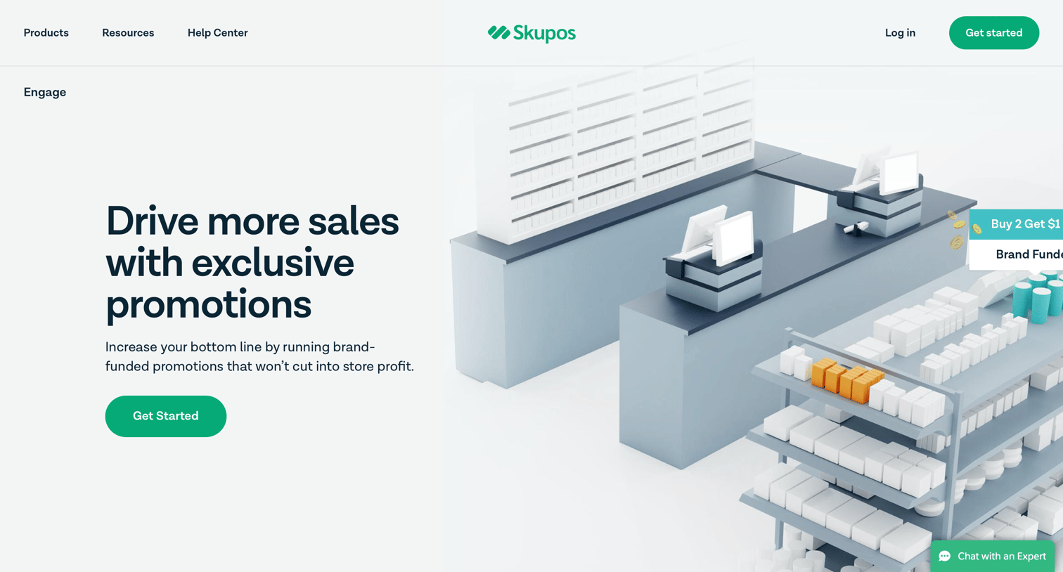 Skupos - Skupos Engage. The platform for convenience store promotions | Skupos screen