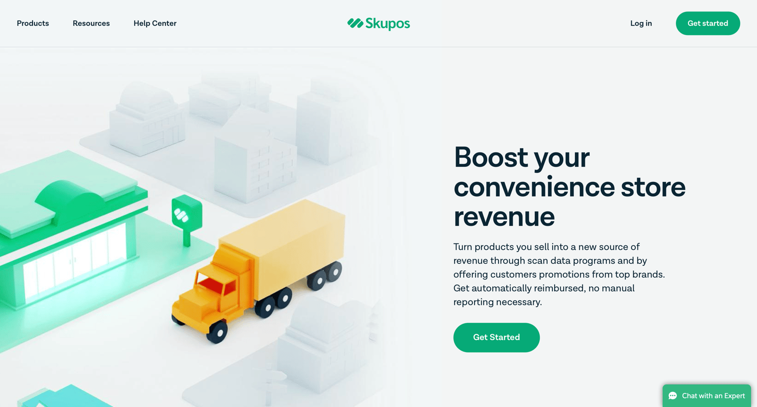 Skupos - Technology platform for convenience stores | Skupos screen