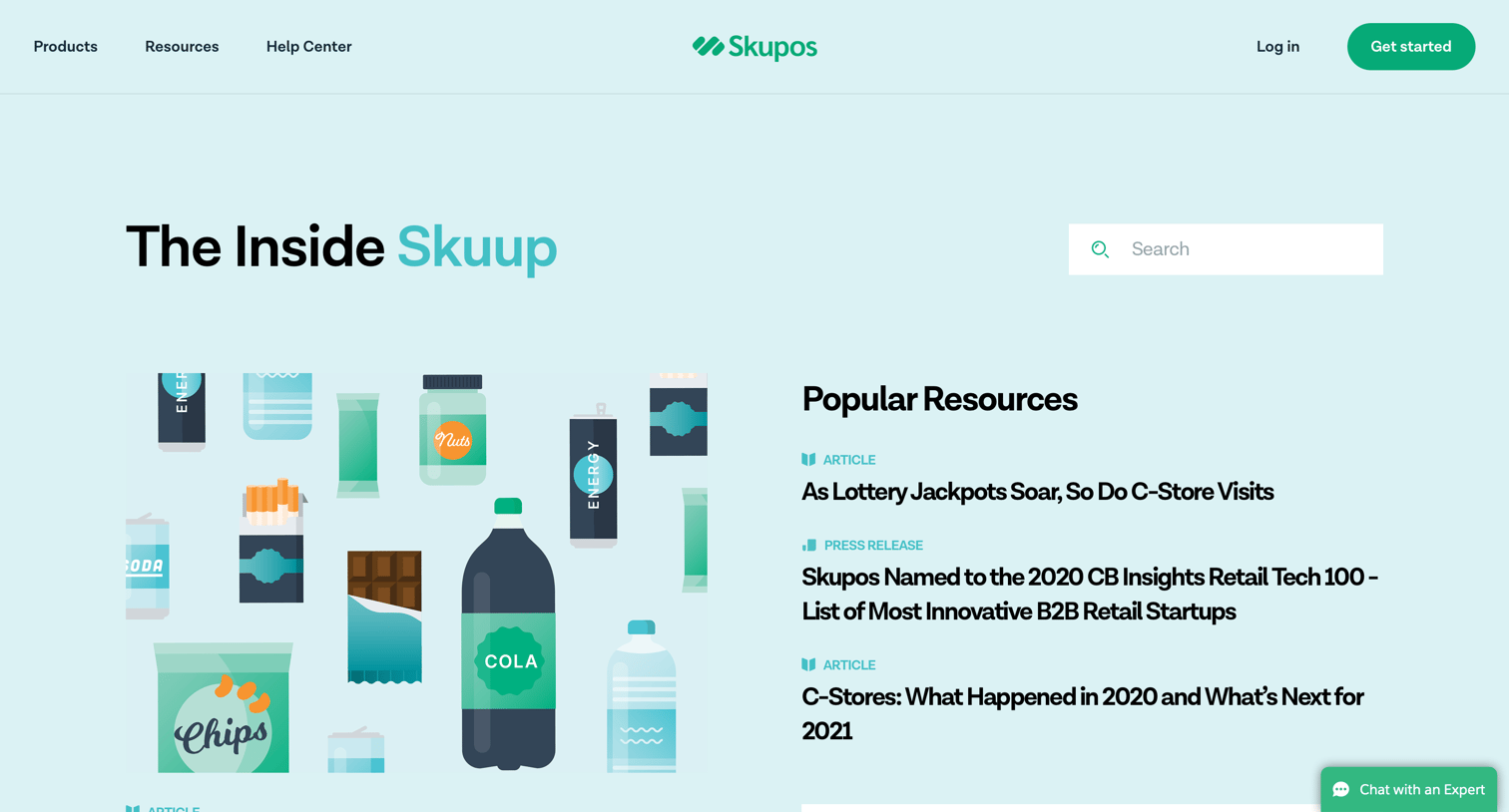 Skupos - Resources | Skupos screen