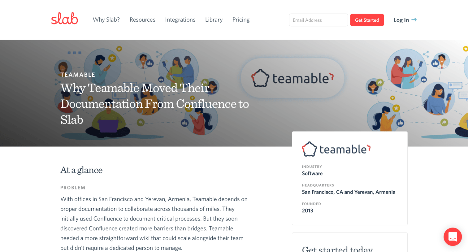 Slab - Why Teamable Moved Their Documentation From Confluence to Slab - Teamable Customer Story - Slab screen