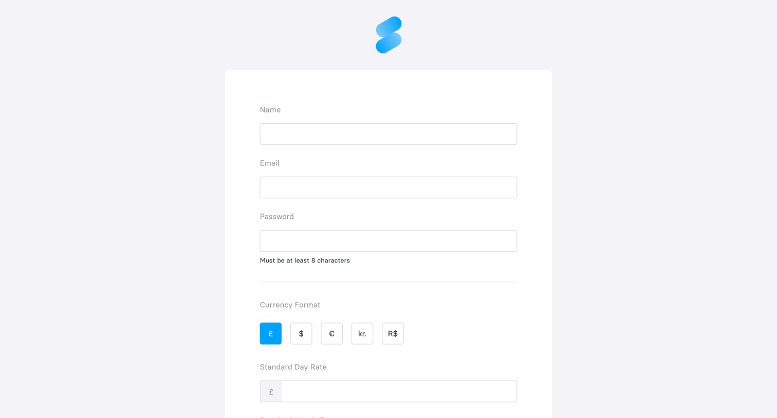 Slate - Onboarding screen