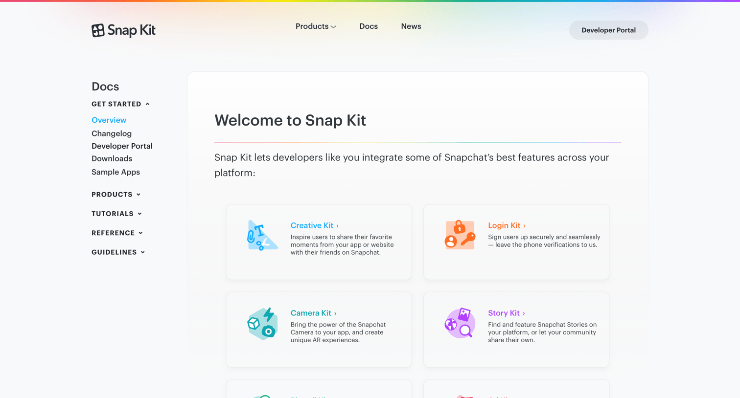 Snap Kit Docs from Snap Kit