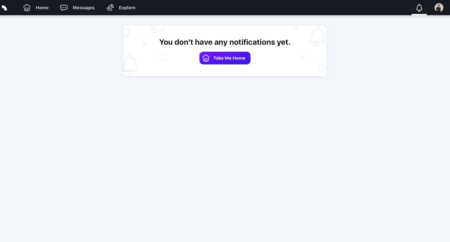 Spectrum - Empty state screen