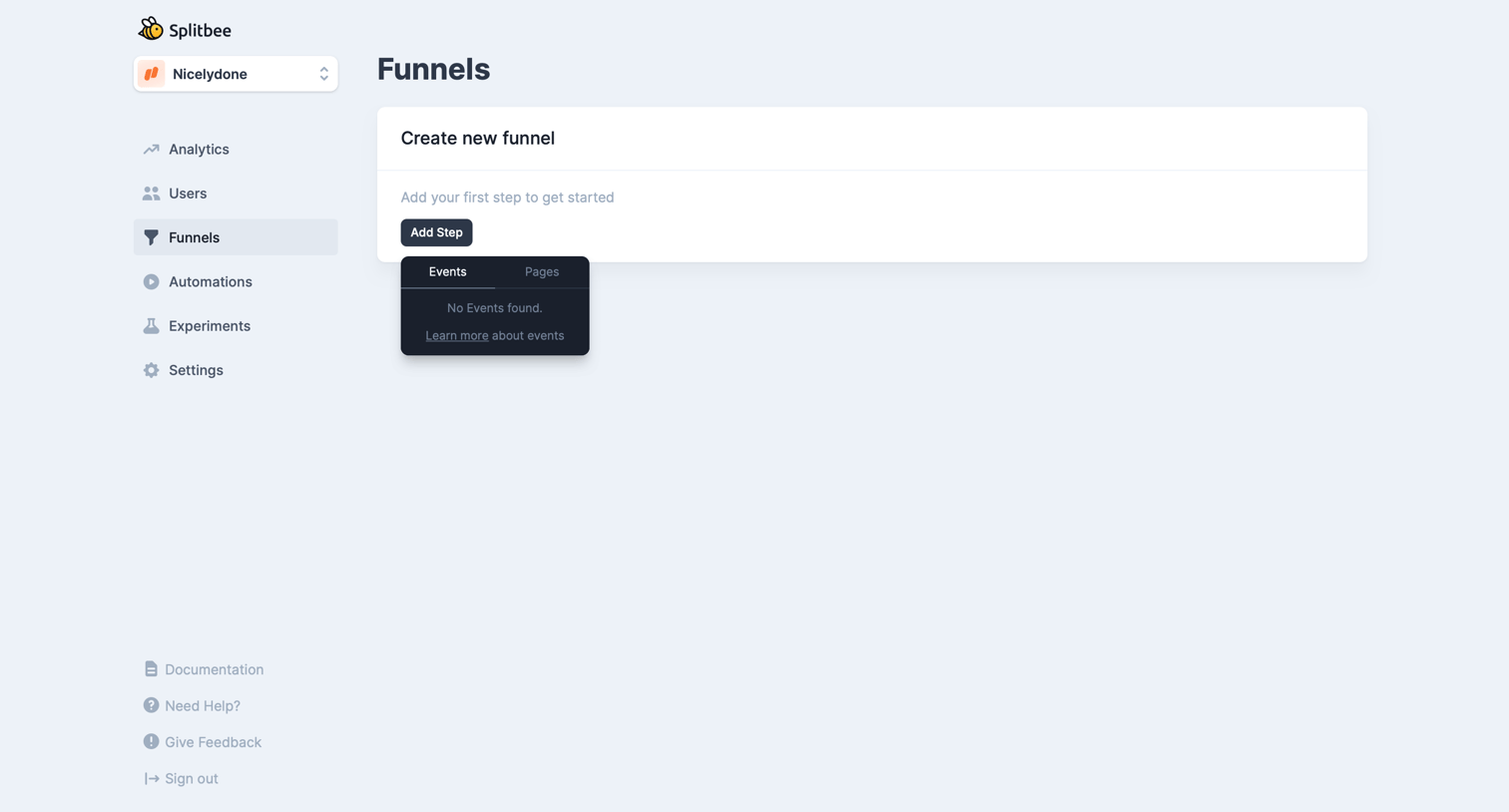 Splitbee - Nicelydone – Splitbee screen