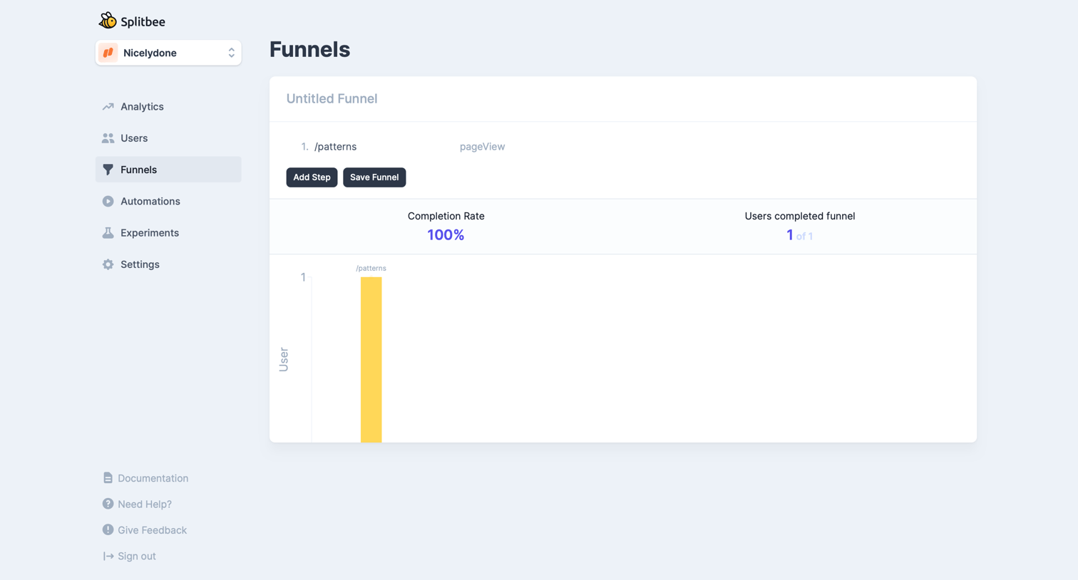 Splitbee - Nicelydone – Splitbee screen