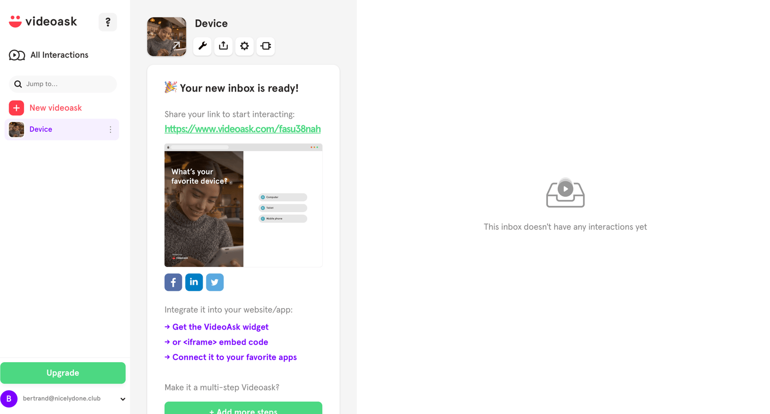 Videoask created from Videoask