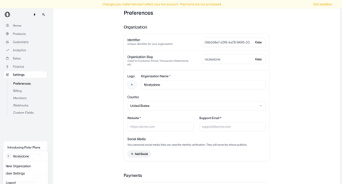 Polar - Settings | Nicelydone | Polar screen