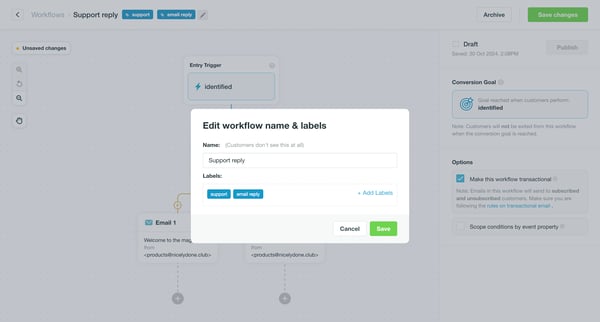 Vero screen