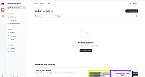 Product Demos · nicelydone3 screen