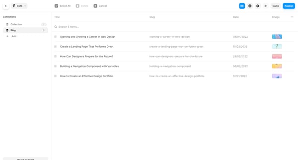 Untitled – Framer screen