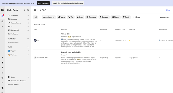 Help Desk | Nicelydone Intercom from Intercom