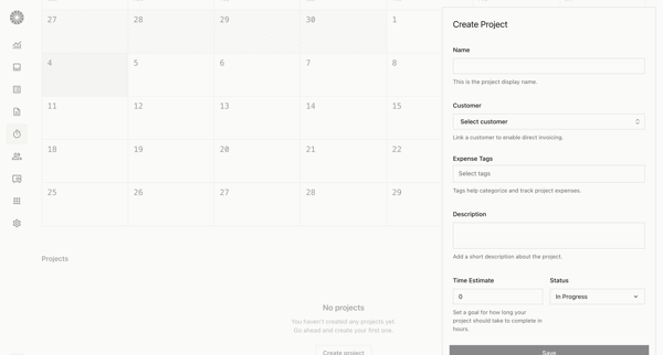 Tracker | Midday screen