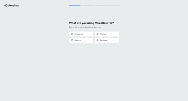 Voiceflow | Creator screen
