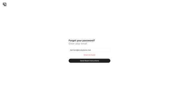 Forgot Password ‐ Marathon from Marathon