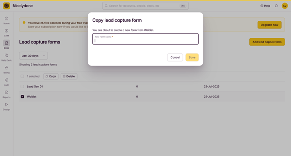 Custom Forms from Outseta
