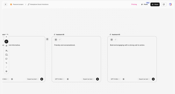 Nicelydone Social Variations - Spaces | Magnific AI screen
