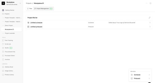 Project File List | Programa from Programa