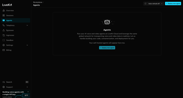 Nicelydone | Agents screen