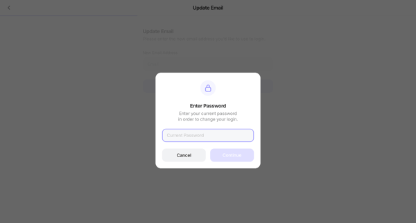 Aave Account screen