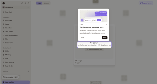 Zaro - The Context Layer for Enterprise AI screen