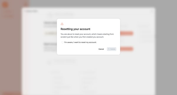 Settings · Qatalog screen