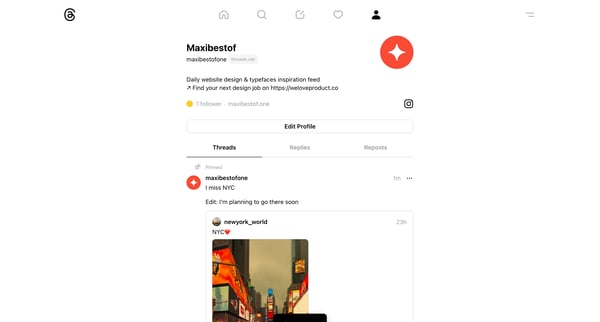 Maxibestof @maxibestofone on Threads from Threads