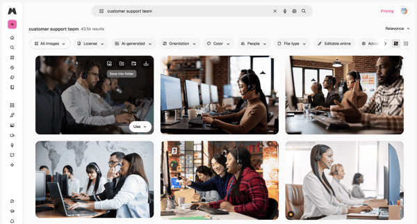Customer support team vectors, photos and PSD files | Free download screen