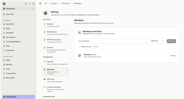 Zaro - The Context Layer for Enterprise AI screen
