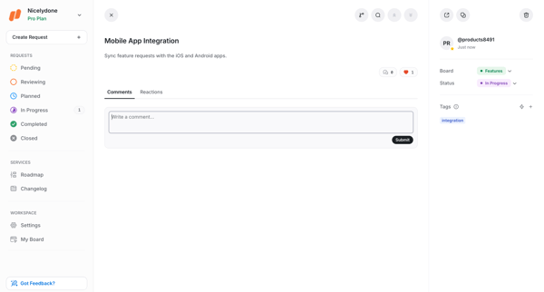 Request | UserJot screen