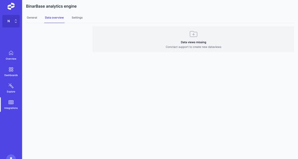 BinarBase for seamless analysis screen